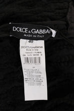 Black Fringes Wool Pullover Sweater Dolce & Gabbana