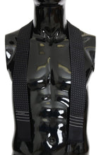Dark Blue Polka Dotted Silk Scarf Dolce & Gabbana