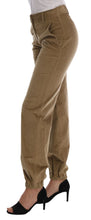 Beige Cotton Corduroys Pants Ermanno Scervino