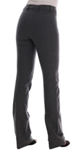 Gray Wool Stretch Slim Pants Ermanno Scervino