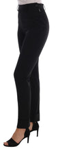 Black Stretch Leggings Pants Ermanno Scervino