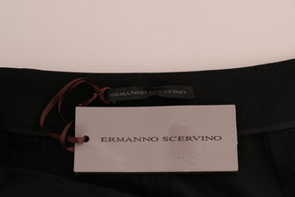Black Stretch Leggings Pants Ermanno Scervino