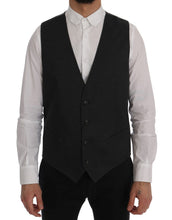 Gray STAFF Cotton Rayon Vest Dolce & Gabbana