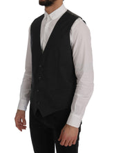 Gray STAFF Cotton Rayon Vest Dolce & Gabbana