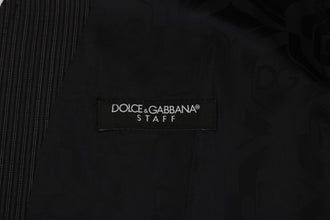 Gray Wool Stretch Vest Dolce & Gabbana