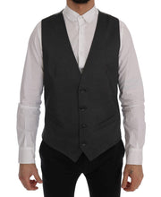 Gray STAFF Cotton Rayon Vest Dolce & Gabbana