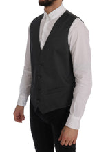 Gray STAFF Cotton Rayon Vest Dolce & Gabbana