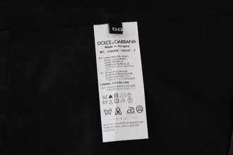 Blue Wool Stretch Vest Dolce & Gabbana