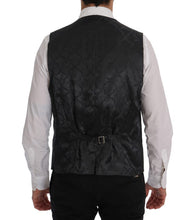 Gray Wool Stretch Vest Dolce & Gabbana