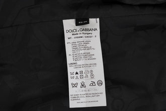 Gray Wool Stretch Vest Dolce & Gabbana