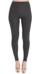 Gray Cashmere Stretch Tights Dolce & Gabbana