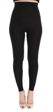 Gray Cashmere Stretch Tights Dolce & Gabbana