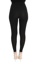 Gray Cashmere Stretch Tights Dolce & Gabbana