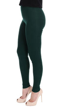 Green Cashmere Stretch Tights Dolce & Gabbana