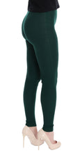 Green Cashmere Stretch Tights Dolce & Gabbana