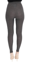 Gray Cashmere Stretch Tights Dolce & Gabbana
