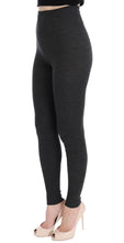 Gray Wool Stretch Tights Dolce & Gabbana