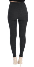 Gray Wool Stretch Tights Dolce & Gabbana