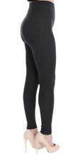 Gray Wool Stretch Tights Dolce & Gabbana
