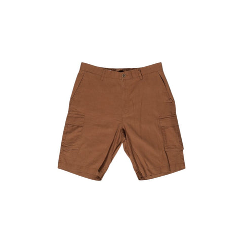 Hamaki-Ho Brown Linen Bermuda