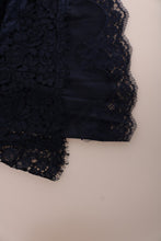 Blue Taormina Floral Lace Sheath Dress Dolce & Gabbana
