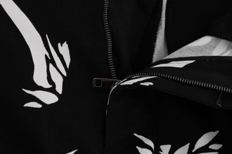 Black Tree Cotton Stretch Pants Dolce & Gabbana