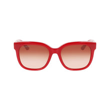 Lacoste Red Acetate Sunglasses