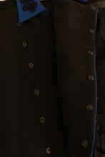 Black Wool Trench Jacket Dolce & Gabbana