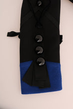 Black Wool Trench Jacket Dolce & Gabbana