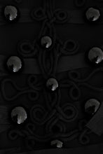 Black Wool Trench Jacket Dolce & Gabbana