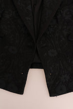 Black Brocade Blazer Jacket Dolce & Gabbana