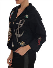Blue Crystal MAMMA Sicily Jacket Dolce & Gabbana