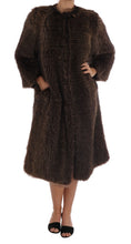 Brown Raccoon Fur Coat Jacket Dolce & Gabbana