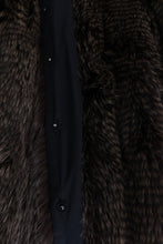 Brown Raccoon Fur Coat Jacket Dolce & Gabbana