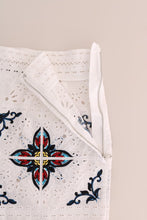 Mulicolor Majolica Cutout Capri Pants Dolce & Gabbana