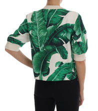 Pineapple Banana Sequins Crewneck Sweater Dolce & Gabbana