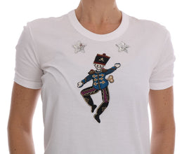 White Cotton Fairy Tale T-Shirt Dolce & Gabbana