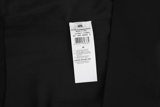 Black Wool Silk Vest Dolce & Gabbana