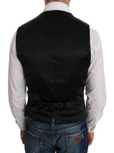 Black Polka Dot Pattern Vest Dolce & Gabbana