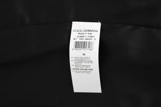 Black Polka Dot Pattern Vest Dolce & Gabbana