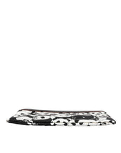 Dolce & Gabbana Black White Panda Pattern Clutch Pouch Bag