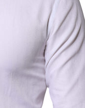 Dolce & Gabbana White Cotton Formal Men GOLD Dress Shirt