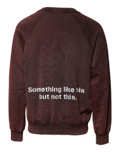 Dolce & Gabbana Brown Logo Cotton Crew Neck Pullover Sweater