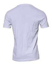 Dolce & Gabbana White DG Logo Cotton Crew Neck T-shirt