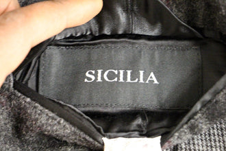 Gray Double Breasted Coat Jacket Dolce & Gabbana