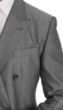 Black Stretch Crystal Bee Slim Fit Suit Dolce & Gabbana