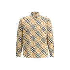 Burberry Beige Cotton Pattern Shirt