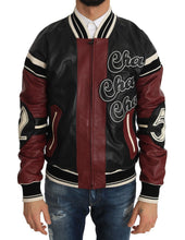 Leather Club Lounge Black Red Jacket Dolce & Gabbana