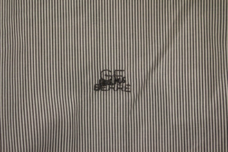 Gray Striped Cotton Casual Shirt GF Ferre