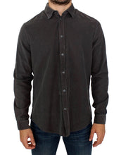 Green Button Front Cotton Casual Shirt GF Ferre